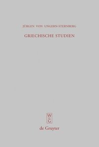 bokomslag Griechische Studien