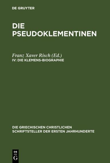 Franz Xaver Risch - Die Klemens-Biographie, Inbunden
