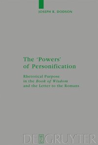 bokomslag The 'Powers' of Personification