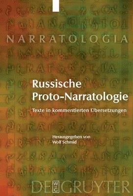 Russische Proto-Narratologie 1