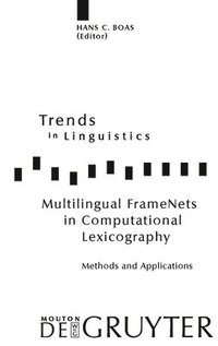 bokomslag Multilingual FrameNets in Computational Lexicography