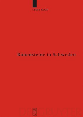 Lydia Klos - Runensteine in Schweden, Inbunden