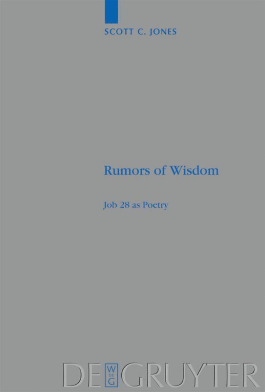 Scott C. Jones - Rumors of Wisdom, Inbunden