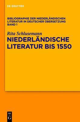 Niederlndische Literatur bis 1550 1