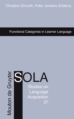 Functional Categories in Learner Language 1