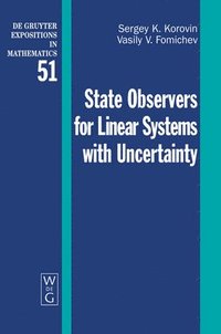 bokomslag State Observers for Linear Systems with Uncertainty