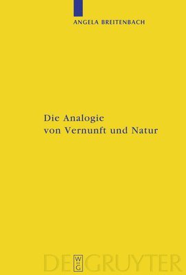 bokomslag Die Analogie von Vernunft und Natur