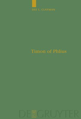 bokomslag Timon of Phlius