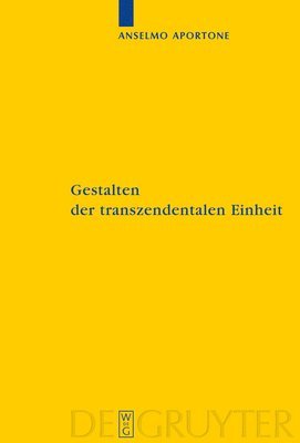 bokomslag Gestalten der transzendentalen Einheit