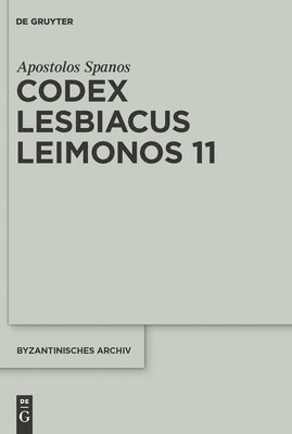 Codex Lesbiacus Leimonos 11 1