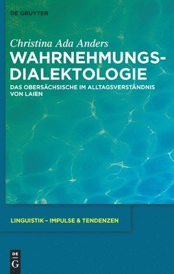 Christina Ada Anders - Wahrnehmungsdialektologie, Inbunden