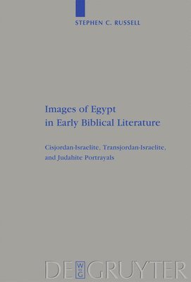 bokomslag Images of Egypt in Early Biblical Literature