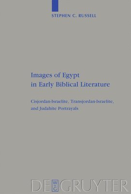 bokomslag Images of Egypt in Early Biblical Literature