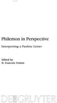 bokomslag Philemon in Perspective