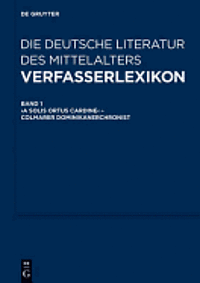 Burghart Wachinger - Verfasserlexikon - Die Deutsche Literatur Des Mittelalters, Häftad