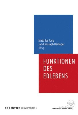 Matthias Jung, Jan-Christoph Heilinger - Funktionen des Erlebens, Inbunden