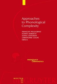 bokomslag Approaches to Phonological Complexity