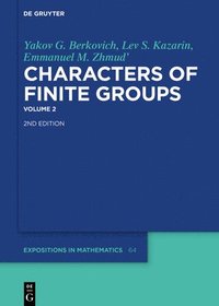 bokomslag Yakov G. Berkovich; Lev S. Kazarin; Emmanuel M. Zhmud': Characters of Finite Groups. Volume 2