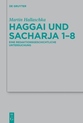 bokomslag Haggai und Sacharja 1-8