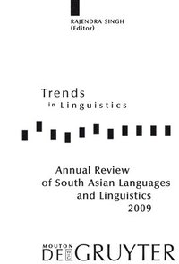 bokomslag Annual Review of South Asian Languages and Linguistics