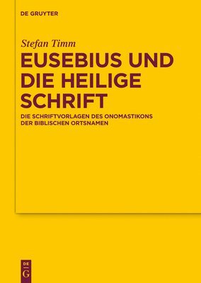 bokomslag Eusebius und die Heilige Schrift