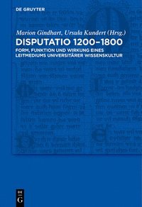 bokomslag Disputatio 1200-1800