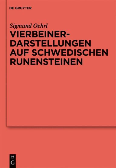 bokomslag Vierbeinerdarstellungen auf schwedischen Runensteinen