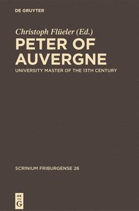 bokomslag Peter of Auvergne