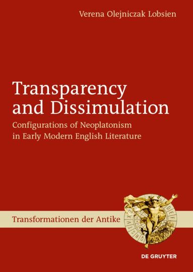 Verena Lobsien - Transparency and Dissimulation, Inbunden