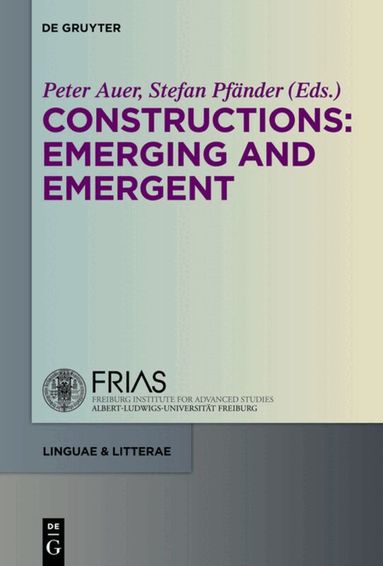 Peter Auer, Stefan Pfänder - Constructions, Inbunden