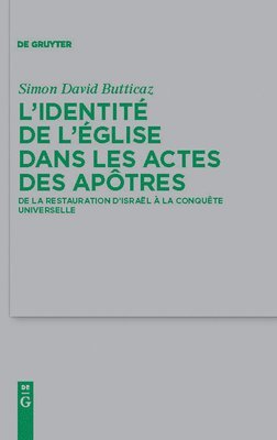 bokomslag L'identit de l'glise dans les Actes des aptres