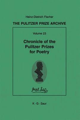 Chronicle of the Pulitzer Prizes for Poetry 1