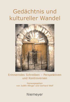 bokomslag Gedchtnis und kultureller Wandel