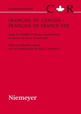 Franais du Canada - Franais de France VIII 1