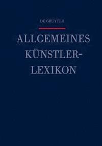 bokomslag Allgemeines K nstlerlexikon (Akl), Band 71, Hedquist - Hennicke
