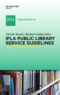 bokomslag IFLA Public Library Service Guidelines