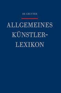 bokomslag Allgemeines Künstler Lexikon