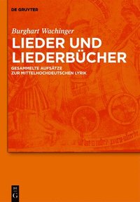 bokomslag Lieder und Liederbcher