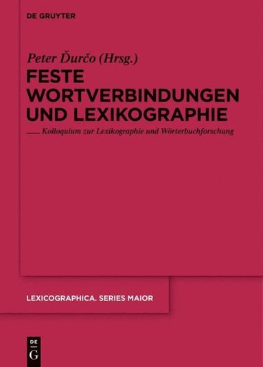 bokomslag Feste Wortverbindungen und Lexikographie