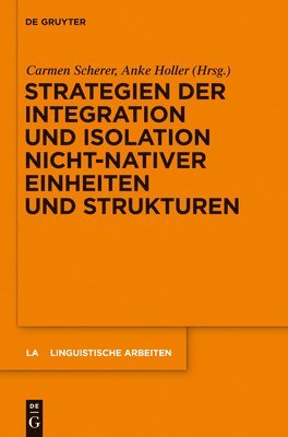 bokomslag Strategien der Integration und Isolation nicht-nativer Einheiten und Strukturen