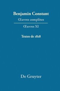 bokomslag Textes de 1818