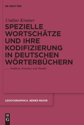 bokomslag Spezielle Wortschätze und ihre Kodifizierung in deutschen Wörterbüchern