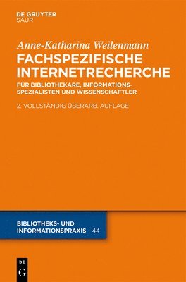 Anne-Katharina Weilenmann - Fachspezifische Internetrecherche, Inbunden
