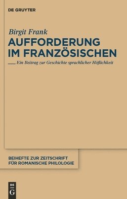 Birgit Frank - Aufforderung im Französischen, Inbunden