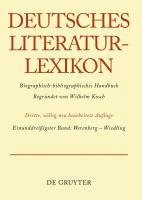 Deutsches Literatur-Lexikon, Band 31, Werenberg - Wiedling