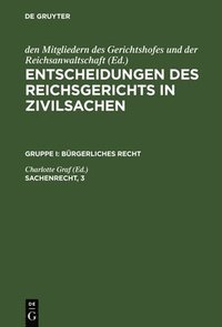 bokomslag Sachenrecht, 3