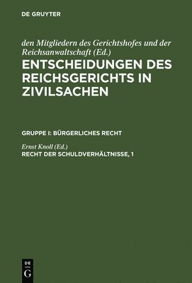 bokomslag Recht der Schuldverhältnisse, 1