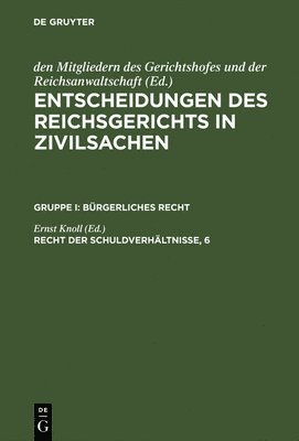 bokomslag Recht der Schuldverhältnisse, 6