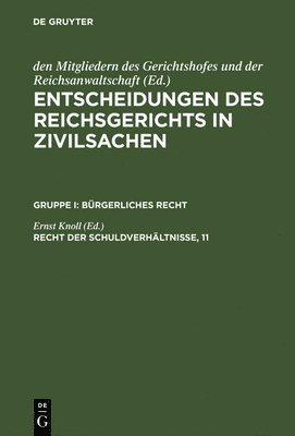 bokomslag Recht der Schuldverhältnisse, 11