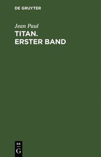 bokomslag Titan. Erster Band